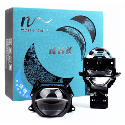 thumbnail image 2 of NHK M5 Plus Bi-LED 3-Inch Projector Set – Retrofit Headlight Lens With Fan – DOT Certified 2 of 4